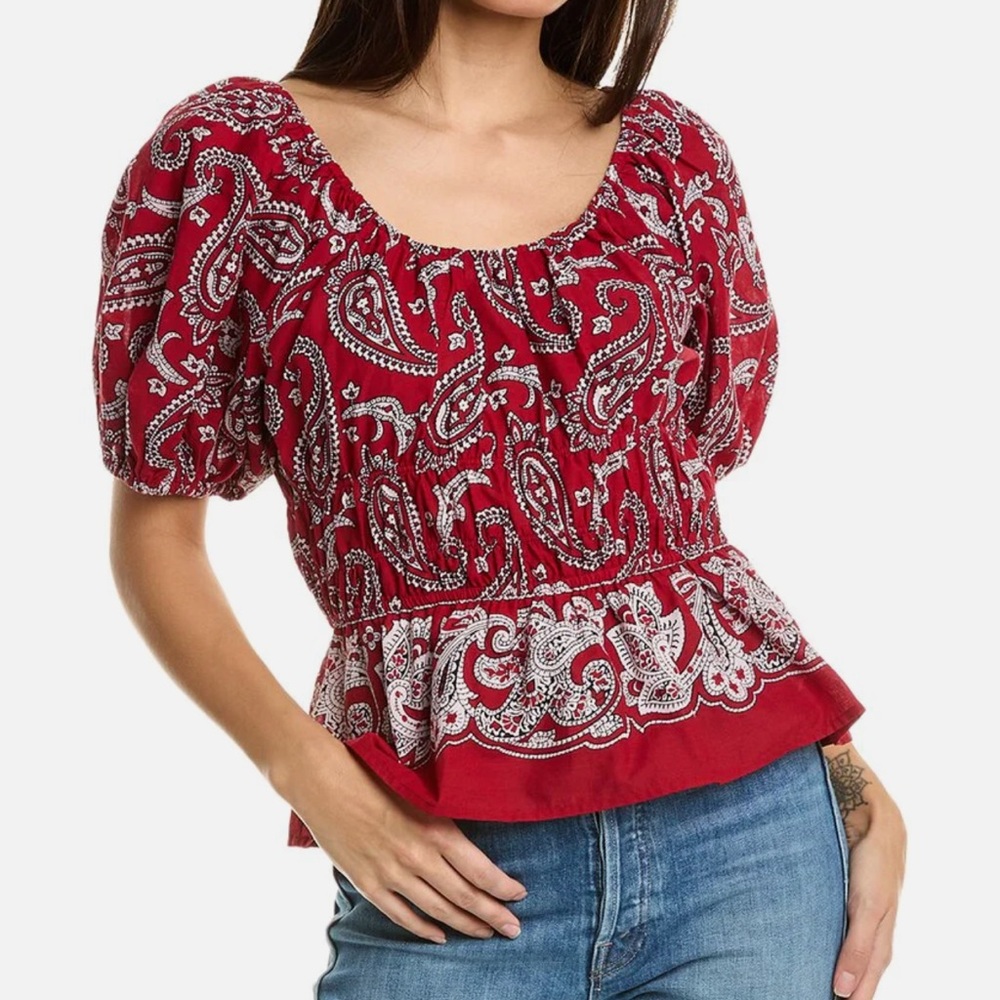 Sea New York Paisley Top. Great condition!
